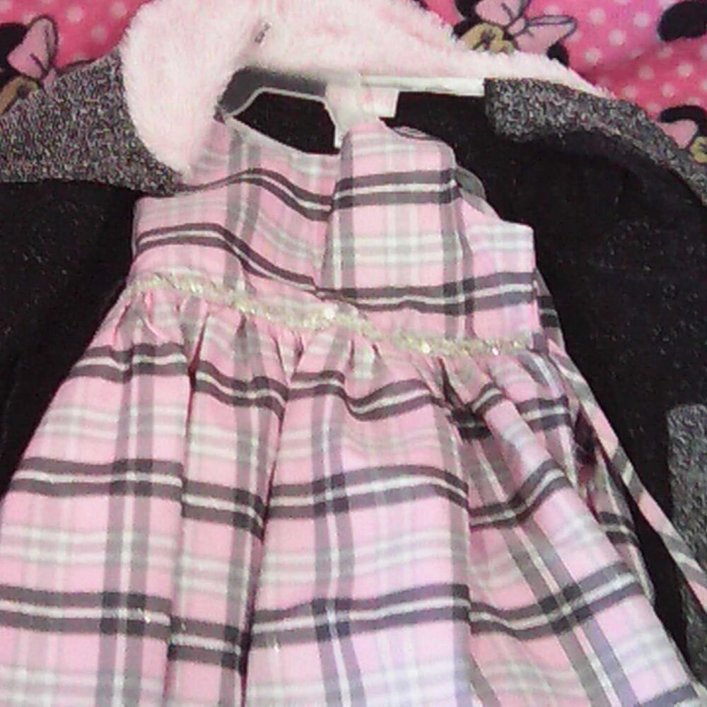Girls Matching coat and dress